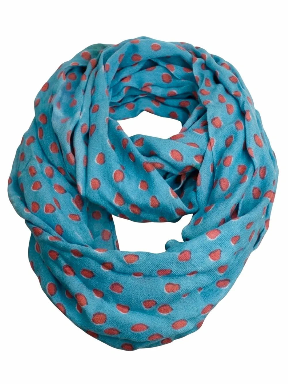 🆕 KATE SPADE • Leopard Dot Infinity Scarf Take A Walk On The Wild Side